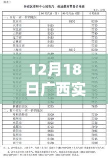 广西实时汽油价格全面解读，特性、体验、竞品对比与用户洞察，12月最新价格表图发布