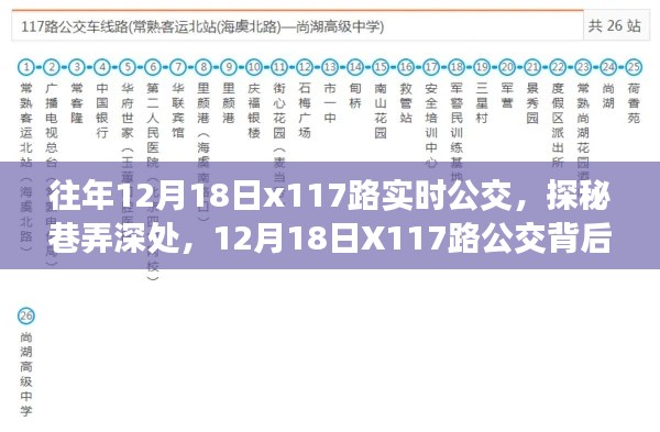 探秘巷弄深处的隐藏美食秘境，12月18日X117路公交车沿线美食之旅