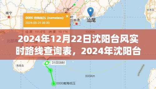 2024年沈阳台风实时路线查询表及气象数据与应对策略综合指南