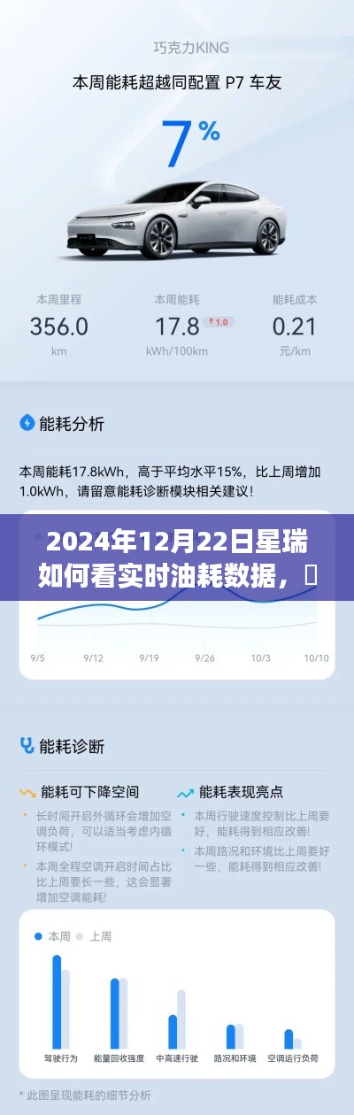 星瑞车主必备指南，2024年星瑞实时油耗数据解读与查看方法！