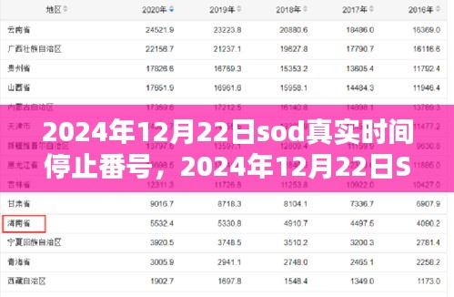 2024年12月22日SOD真实时间停止番号的时代印记