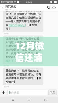 探秘微信实时还浦发信用卡，小巷深处的便捷还款秘境，遇见不一样的风景体验