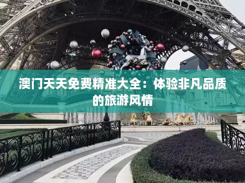 澳门天天免费精准大全：体验非凡品质的旅游风情