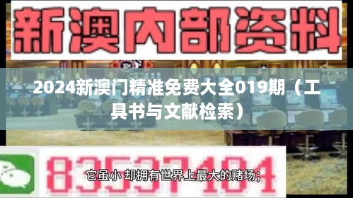 2024新澳门精准免费大全019期（工具书与文献检索）