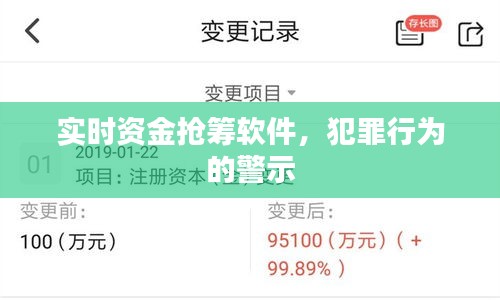 实时资金抢筹软件背后的犯罪警示