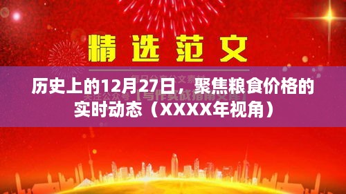 聚焦粮食价格动态，历史上的十二月二十七日实时更新（XXXX年视角）