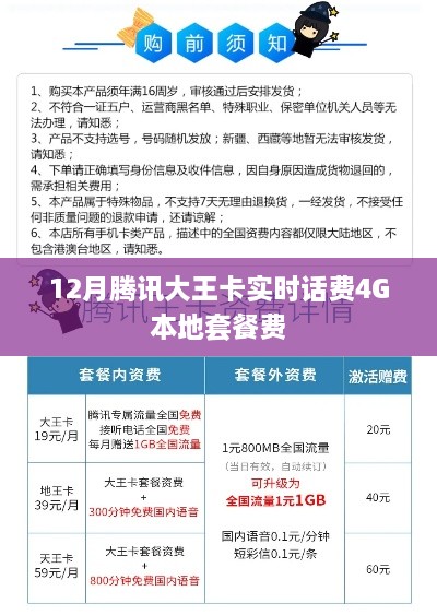 腾讯大王卡实时话费查询指南，了解本地套餐费与实时话费详情