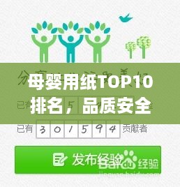 母婴用纸TOP10排名，品质安全并重，宝妈信赖之选