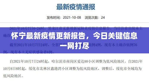 怀宁最新疫情更新报告，今日关键信息一网打尽