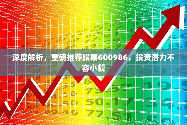 深度解析，重磅推荐股票600986，投资潜力不容小觑