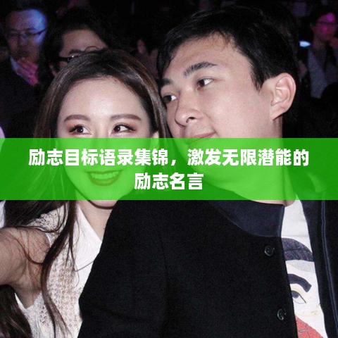 励志目标语录集锦，激发无限潜能的励志名言