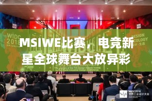 MSIWE比赛，电竞新星全球舞台大放异彩