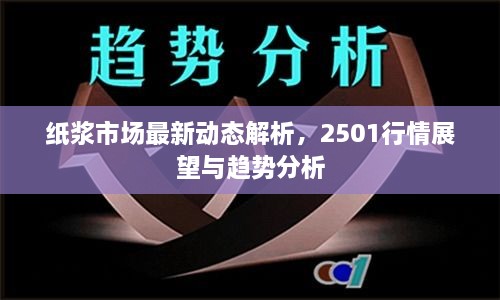 纸浆市场最新动态解析，2501行情展望与趋势分析