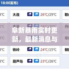 阜新暴雨实时更新，最新消息与雨情分析