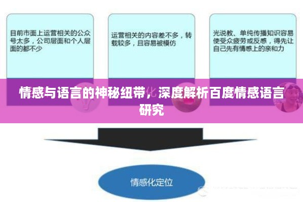 情感与语言的神秘纽带，深度解析百度情感语言研究