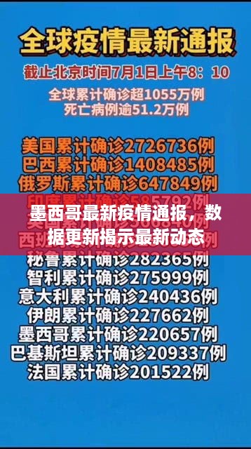 墨西哥最新疫情通报，数据更新揭示最新动态