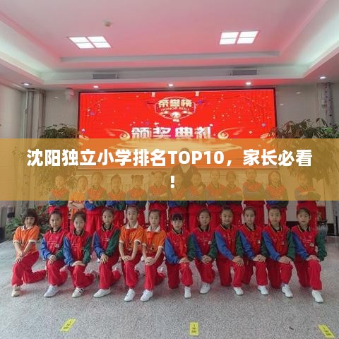 沈阳独立小学排名TOP10，家长必看！